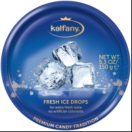 Льодяники Kalfany Fresh Ice освіжаючі 150г, 10 шт/ящ