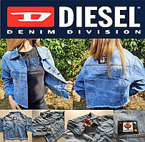 Жіноча джинсова куртка, жіночий джинсовий піджак Diesel. № 3