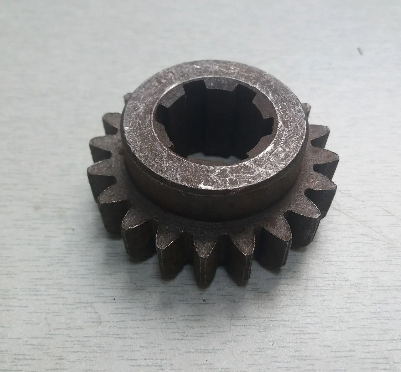 Шестерня ведена передньої/задньої передачі гальмівна Z=20 КПП мотоблоку 81-1 Кентавр, фото 1