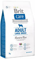 Сухой корм Brit Care Adult Large Breed (Брит Кеа) для собак крупных пород с ягненком 12 кг