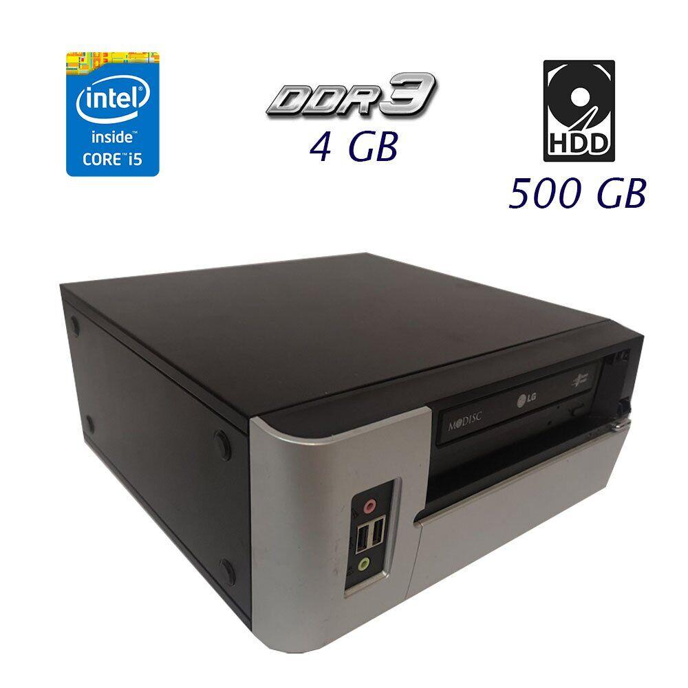 Системний блок DESKTOP-NN SFF/Intel Core i5-3470S (4 ядра по 2.9-3.6 GHz) / 4 GB DDR3 / 500GB HDD