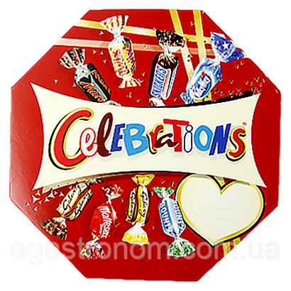 Цукерки Селебрейшен Celebration 186g 16шт/ящ (Код: 00-00006255)