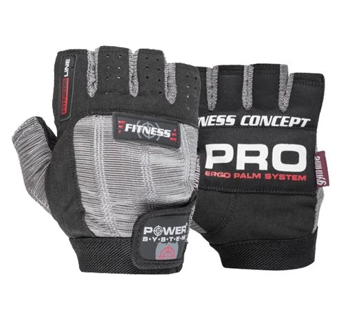 Рукавички для фітнесу Power System PS-2300 Fitness Grey/Black XXL