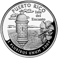 США ¼ долара (25 центів), 2009 - Пуерто-Ріко PUERTO RICO