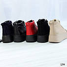 Жіночі зимові черевики бежевого кольору 36 р-р, фото 3