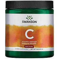 Вітаміни Swanson - 100% Pure Vitamin C Powder (454 г)