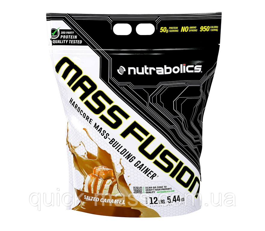 Гейнер NutraBolics Mass Fusion 2.0 - 5,5 kg