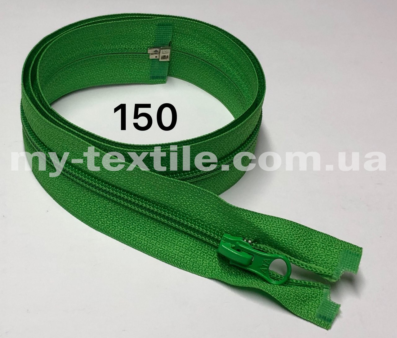 Блискавка спіральна Тип-5 70 см Зелений (трава)