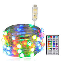 Адресна Smart розумна гірлянда 10м 100Led 16RGB