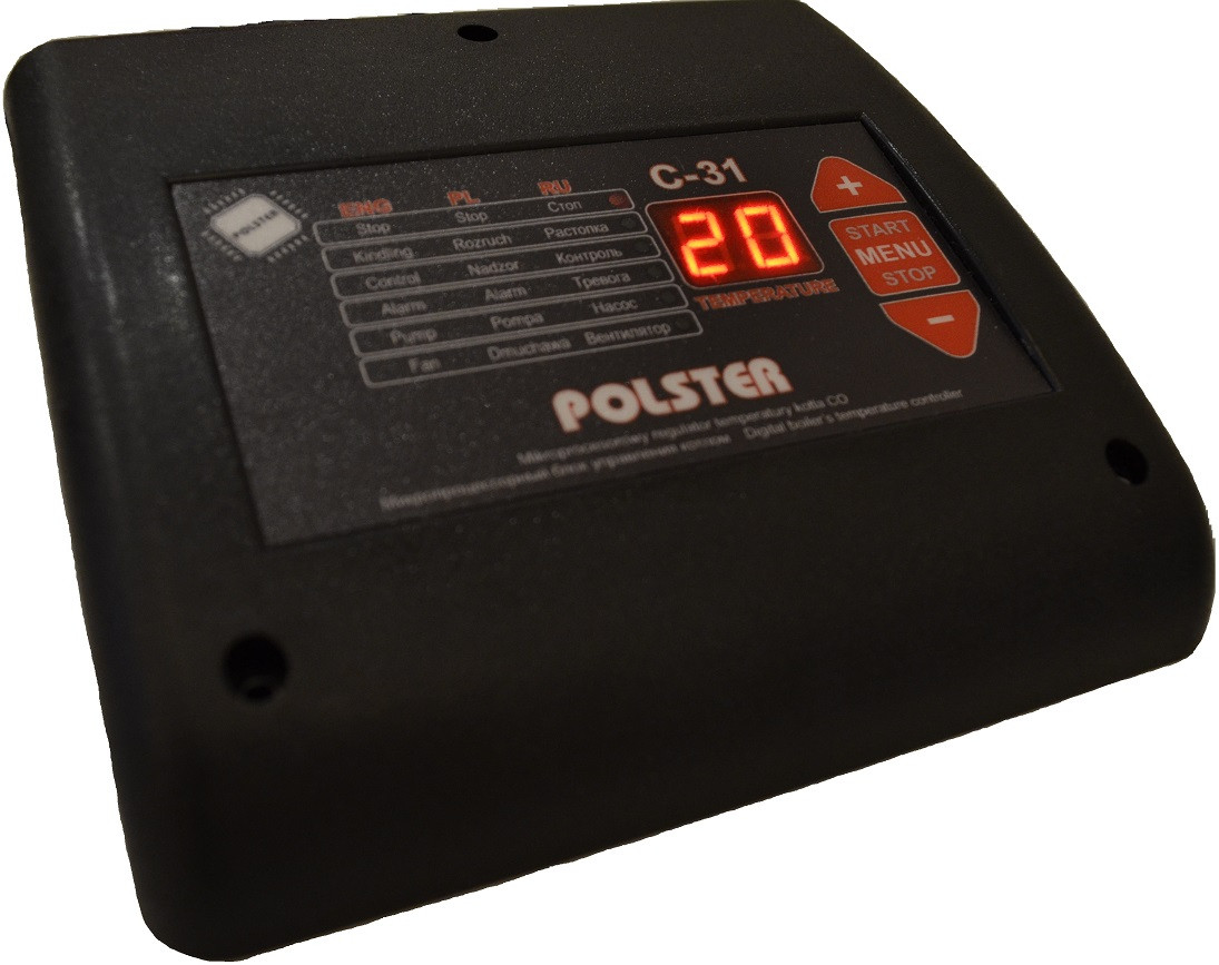 Polster C-31 блок управління для твердопаливного котла