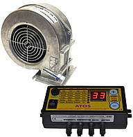 Вентилятор WPA-120k-ZW+контролер ATOS комплект автоматики для твердопаливного котла