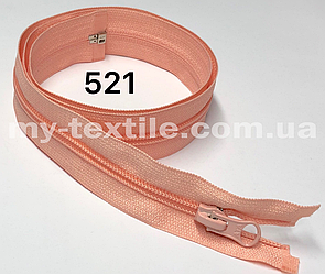 Блискавка спіральна Тип-5 40 см Персиковий