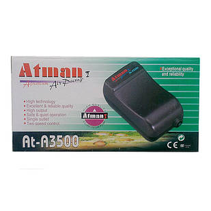 Одноканальний компресор для акваріума Atman АТ-3500