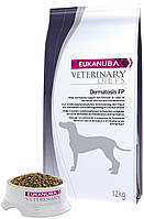 Корм для собак Eukanuba Veterinary Diets Dermatosis FP 12кг