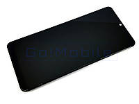 Дисплей Samsung A31 (A315) з сенсором чорний + рамка InCell (без вирізу під відбиток)