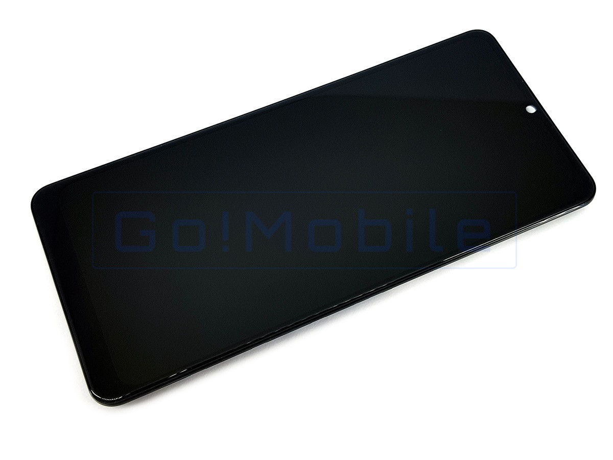 Дисплей Samsung A31 (A315) з сенсором чорний + рамка InCell (без вирізу під відбиток) - фото 1 - id-p1462283274