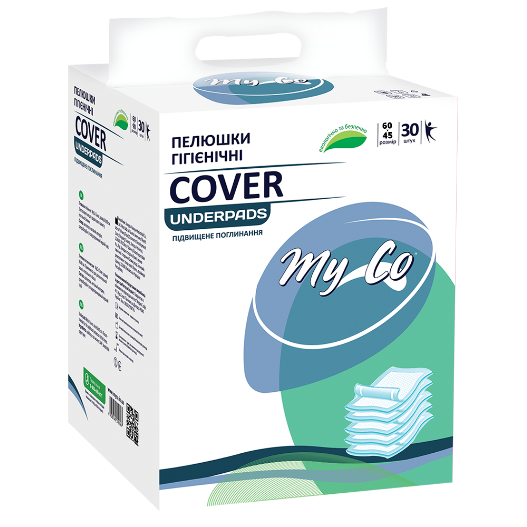 Пелюшки гігієнічні MyCo Cover 60х45см N30