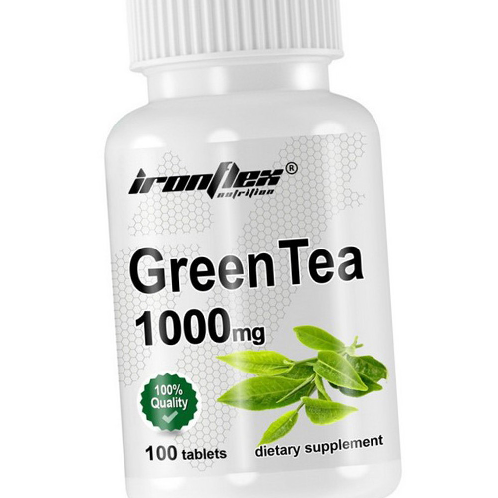 Екстракт зеленого чаю IronFlex Green Tea 1000 mg 100 таб