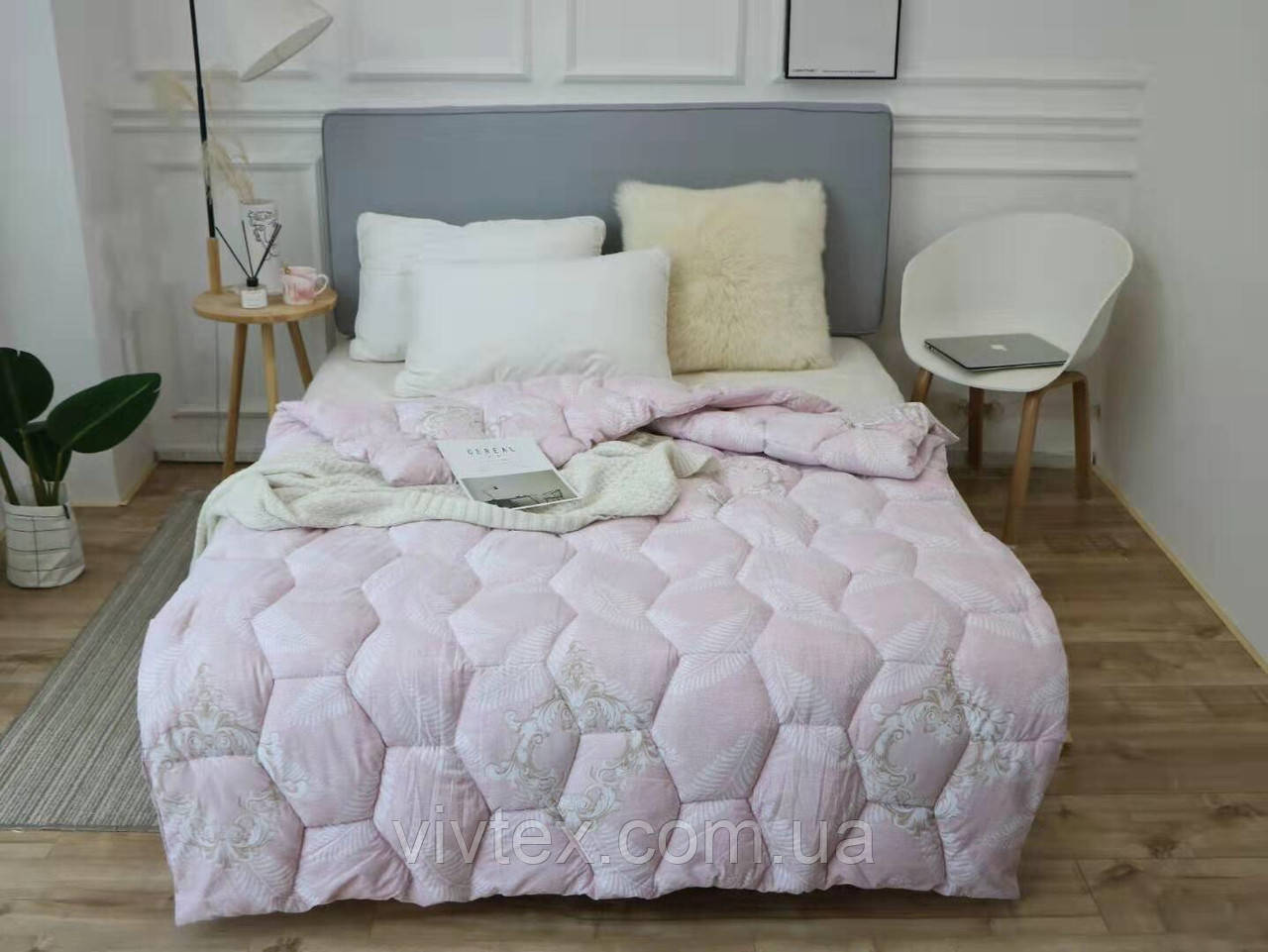 Ковдра стьобана євророзмір 200х220, фото 1