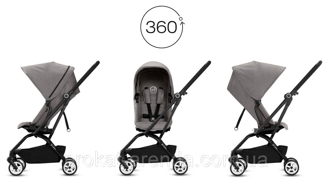 Прогулянкова коляска Cybex Eezy S Twist (travel system)