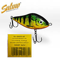 Воблер Salmo Slider 5 F плаваючий (Польща) колір NAV