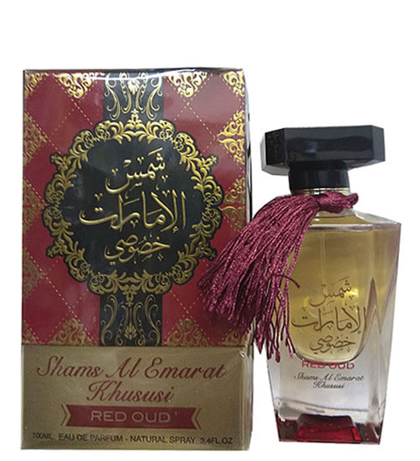 Парфумована вода для чоловіків Ard Al Zaafaran Shams Al Emarat Khusi Red Oud 100 мл