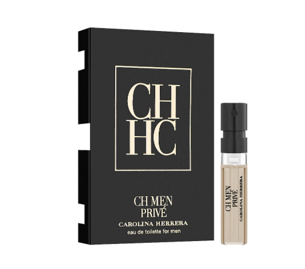 Оригинальный пробник мужских духов Carolina Herrera CH Prive Men 1,5 ml, осенний вечерний аромат - фото 1 - id-p1445429685