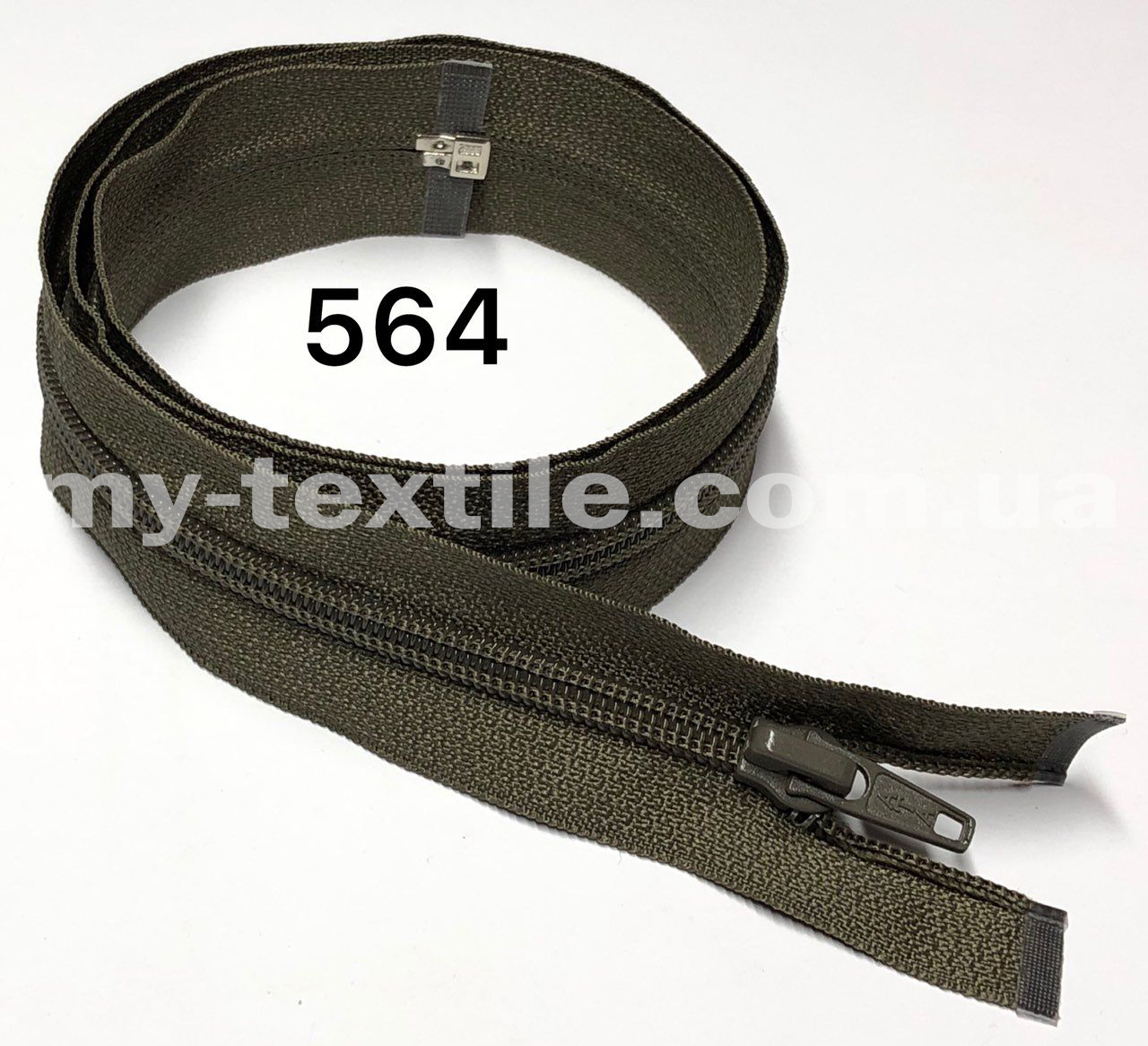 Блискавка спіральна Тип-5 75 см Хакі