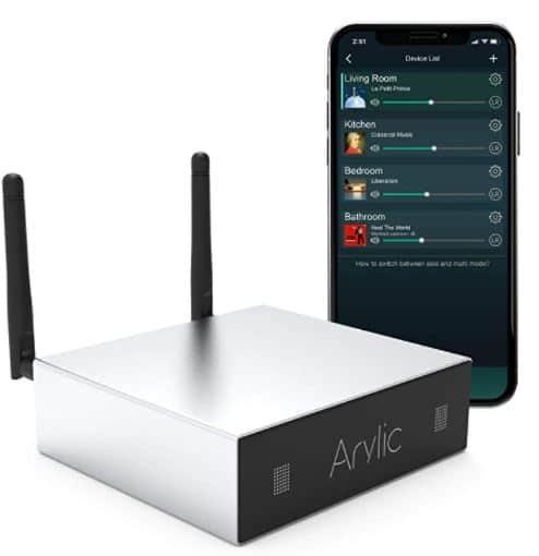 Arylic A50 Бездротовий стерео підсилювач стример з функцією мультирум