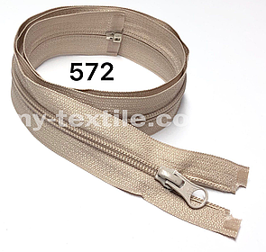 Блискавка спіральна Тип-5 90 см Світло-бежевий