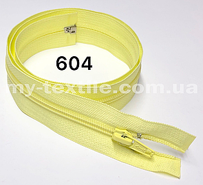 Блискавка спіральна Тип-5 40 см Світло жовтий