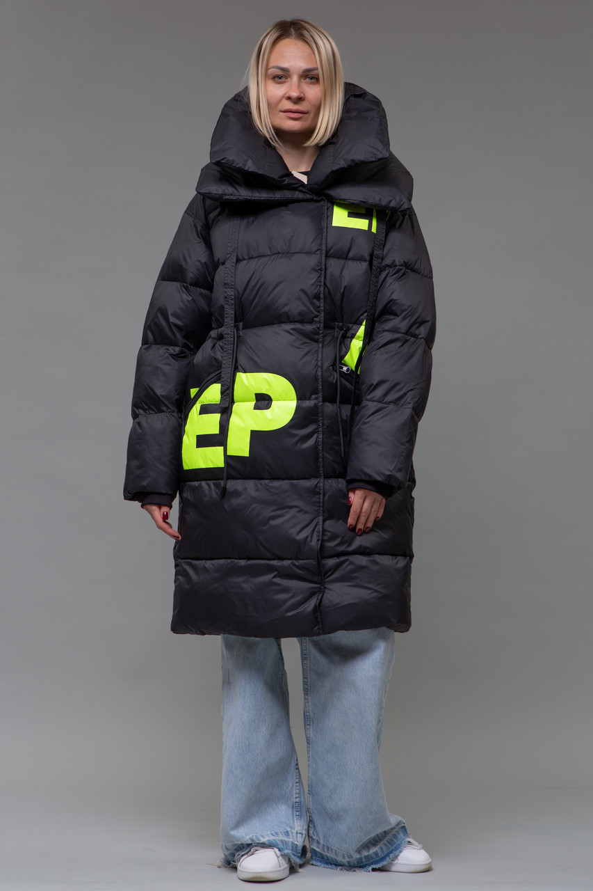 Пуховик TOWMY 3031 black green