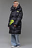 Пуховик TOWMY 3031 black green, фото 3