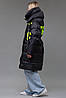 Пуховик TOWMY 3031 black green, фото 4