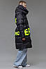 Пуховик TOWMY 3031 black green, фото 6