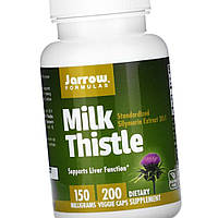 Экстракт расторопши (силимарин) Jarrow Formulas Milk Thistle 150 mg 200 капсул