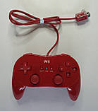 Classic Controller Pro Red Official Nintendo Wii БУ (червоний), фото 2