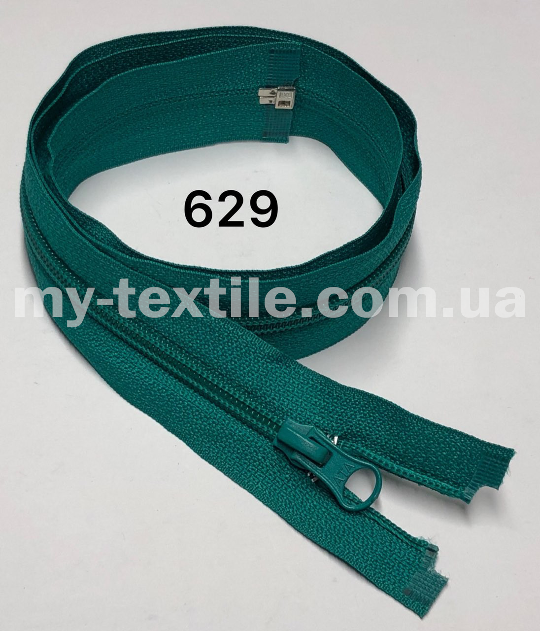 Блискавка спіральна Тип-5 60 см Смарагдовий