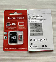 Карта памяти MICRO  SD 16 GB + Adapter Class 10 для телефонов и фотоаппаратов