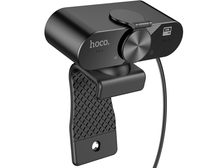 Web Камера для компьютера/ноутбука HOCO USB Computer Camera DI06 |HD, 4MP, 1.5M, 360°| Черный - фото 2 - id-p1479119916