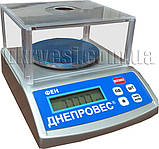 Ваги лабораторні Дніпровіс ФЕН-600Л (0,01 грам), фото 7