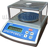 Ваги лабораторні Дніпровіс ФЕН-600Л (0,01 грам), фото 8