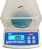 Ваги лабораторні Дніпровіс ФЕН-600Л (0,01 грам), фото 6