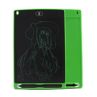Детский графический Планшет для рисования и заметок 8.5" LCD Writing Tablet Зеленый