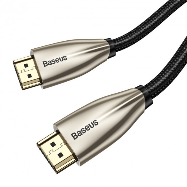 Кабель HDMI-HDMI 1 метр 4K BASEUS 4KHDMI Male To 4KHDMI Male Horizontal |1M, HDMI2.0| CADSP-A01 - фото 6 - id-p1479116531