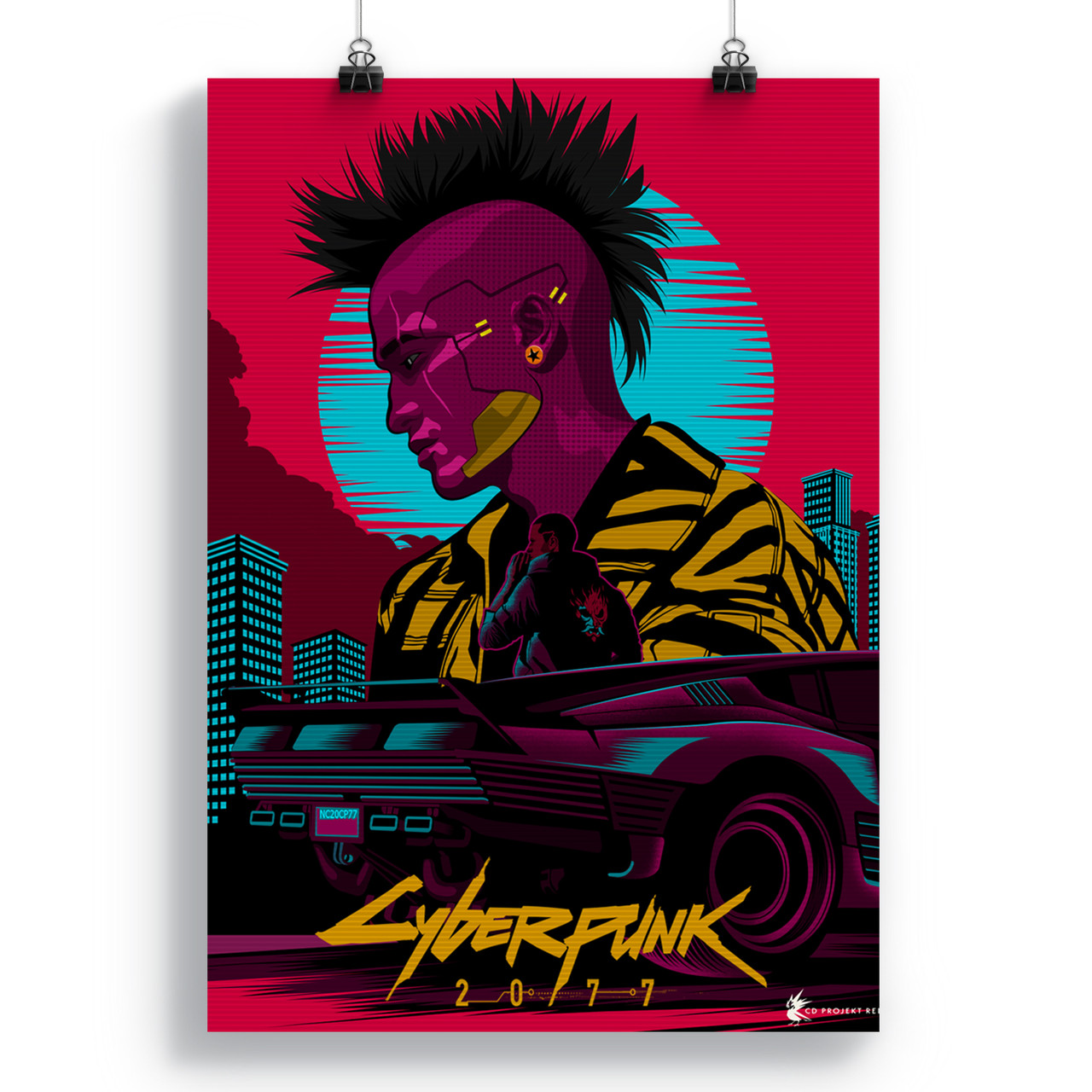 Плакат Кіберпанк 2077 | Cyberpunk 2077 05