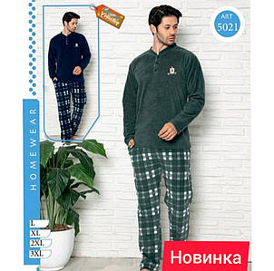 Тепла чоловіча піжама зі штанами Туреччина