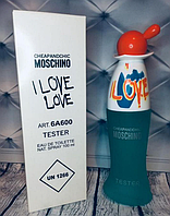 TESTER Женская туалетная вода Moschino I Love Love / тестер Москино Лав Лав / 100 ml