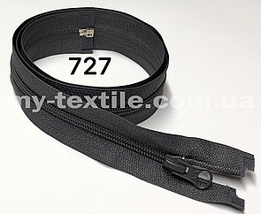 Блискавка спіральна Тип-5 90 см Темно-сірий