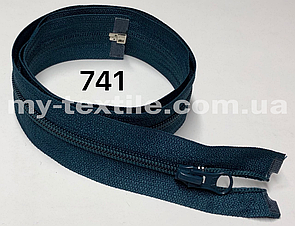 Блискавка спіральна Тип-5 90 см Синій (Джинс)